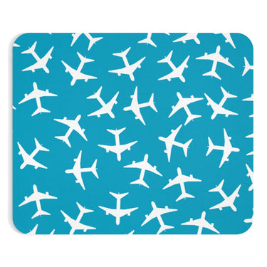 AIRPLANES WHITE - MOUSE PAD Printify